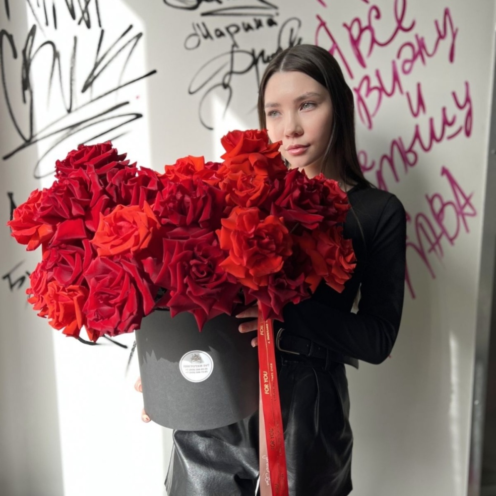 

25 французских роз