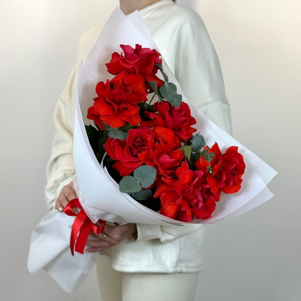 

Большой букет из розы Нина