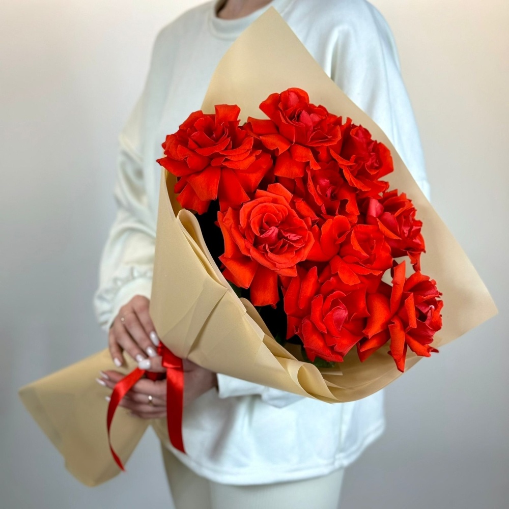 

Букет из 9 роз Нина