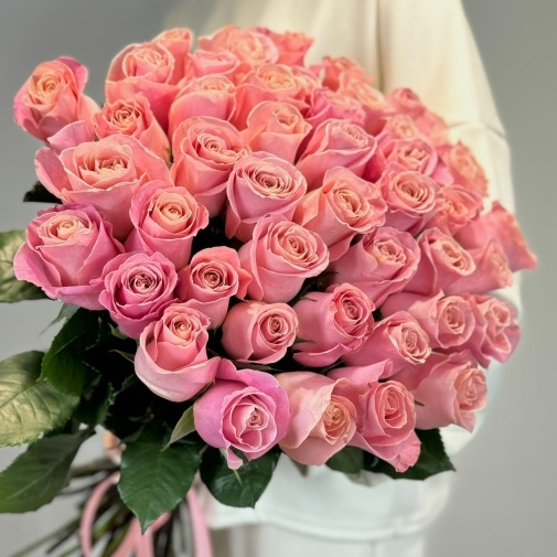 Rose Ecuador Hermosa (60 cm) - image of a bouquet 3