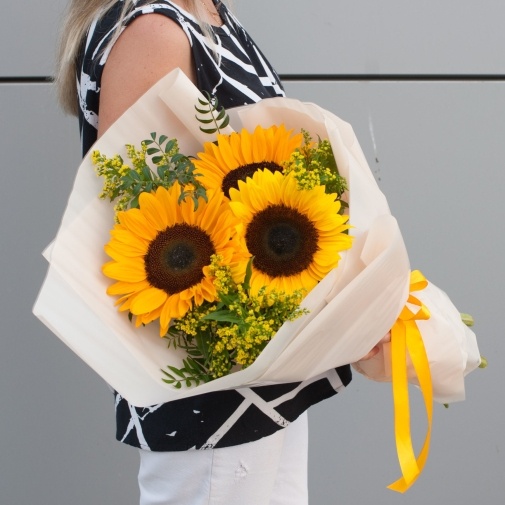 Букет цветов "Лето золотистое" - изображение букета 2