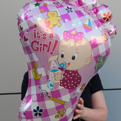 "Its a Girl" Balloon - image of a bouquet 3