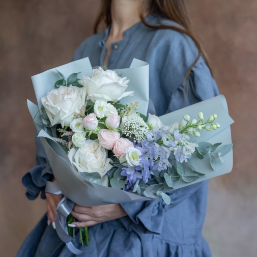 Вечернее украшение - изображение букета 2