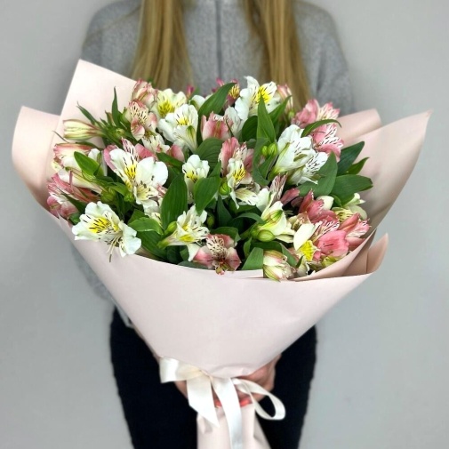 Mono Alstroemeria (19 pcs) - image of a bouquet 3