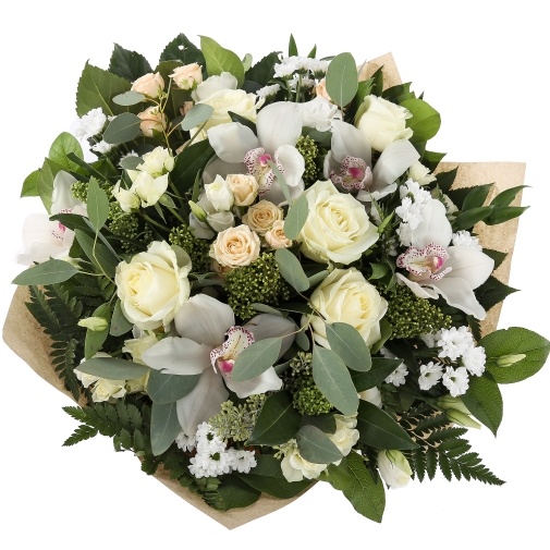 Альбус: Орхидеи и лизиантус