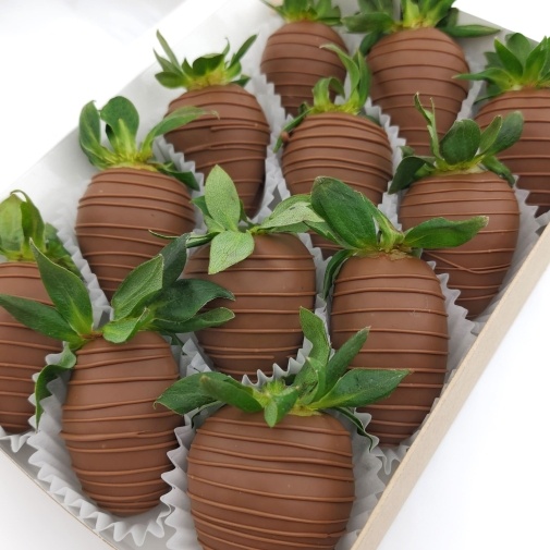 Клубника в шоколаде "Наслаждение" - изображение букета 2