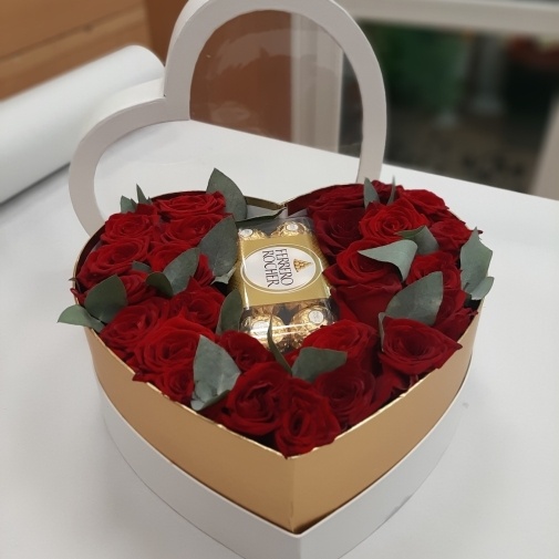 A heart with Ferrero